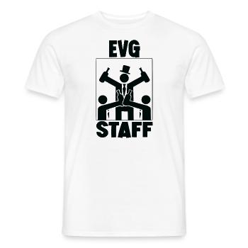Bachelor Party Staff - Bachelor Party Married - Men's T-Shirt - white - Front - AI Model Male 178 dark (178cm)