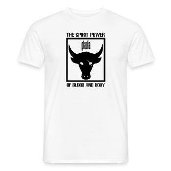 Gladia - T-shirt homme - blanc - Devant - AI Model Male 178 dark (178cm)