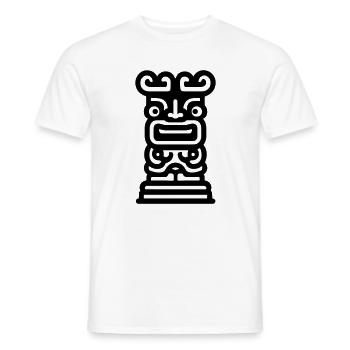 Totem - Männer T-Shirt - Weiß - Vorne - AI Model Male 178 dark (178cm)