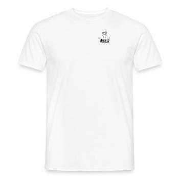 Pommes Prinzessin - Männer T-Shirt - Weiß - Vorne - AI Model Male 178 dark (178cm)