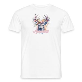 Lausmadl Mädchen Damen Trachtenshirt Kind Madl - Männer T-Shirt - Weiß - Vorne - AI Model Male 178 dark (178cm)