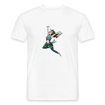 Successful Climb - Männer T-Shirt - Weiß - Vorne - AI Model Male 178 dark (178cm)
