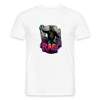 IMG 1641 - Männer T-Shirt - Weiß - Vorne - AI Model Male 178 dark (178cm)