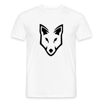 Wolf - Männer T-Shirt - Weiß - Vorne - AI Model Male 178 dark (178cm)