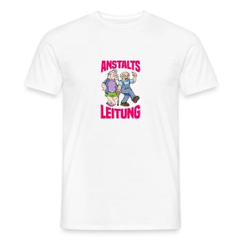 PDL Pflegefachkraft Altenpflege Demenz - Männer T-Shirt - Weiß - Vorne - AI Model Male 178 dark (178cm)