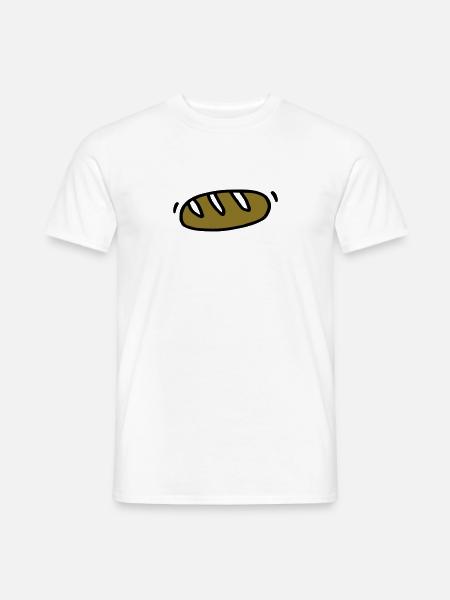 Brot - V2 - Mænd T-shirt - hvid