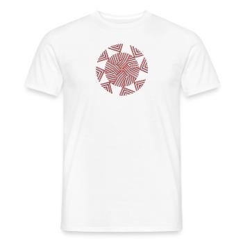 Who Knows? - Men's T-Shirt - white - Front - AI Model Male 178 dark (178cm)