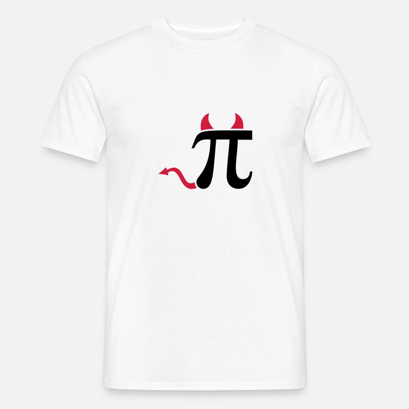 Pi - Men’s T-shirt - white