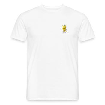 Janosch Little Tiger Embroidery - Men's T-Shirt - white - Front - AI Model Male 178 dark (178cm)