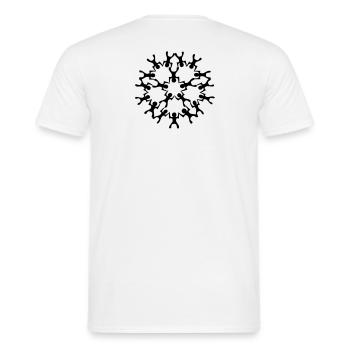 vol_relatif_inca - T-shirt homme - blanc - Dos - AI Model Male 178 dark (178cm)