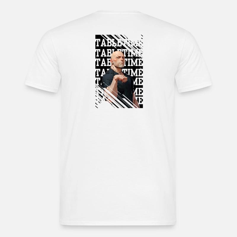Tabletime Flex White - Männer T-Shirt - Weiß