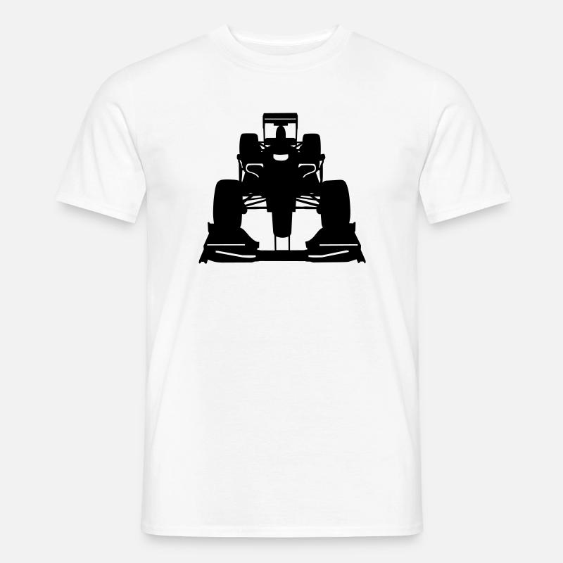 bolid - Männer T-Shirt - Weiß