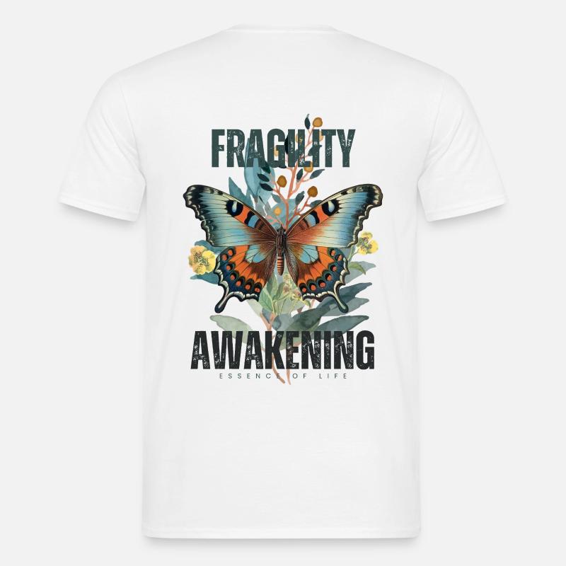 Sjæl vågner - Mænd T-shirt - hvid