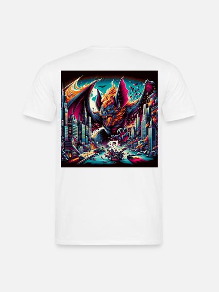Bat Apocalypse - Männer T-Shirt - Weiß