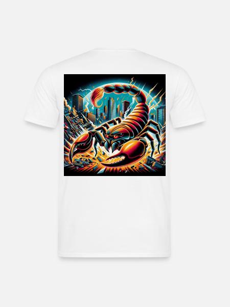 Scorpion Apocalypse - Männer T-Shirt - Weiß