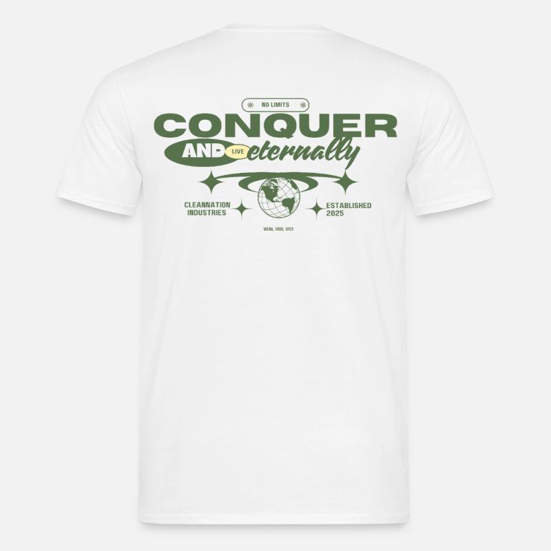 Conquer - Men's T-Shirt - white