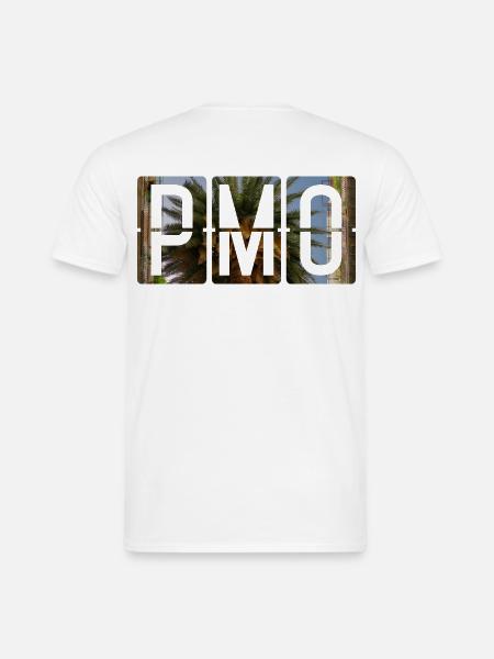 Palermo Flughafen PMO - Männer T-Shirt - Weiß