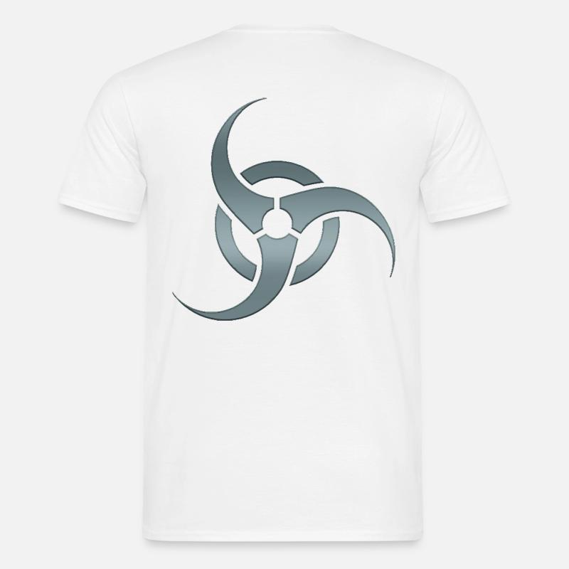 Hacking hacker hacker computer cybersecurity - Men's T-Shirt - white