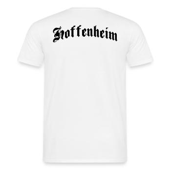 hoffe2 - Männer T-Shirt - Weiß - Hinten - AI Model Male 178 dark (178cm)