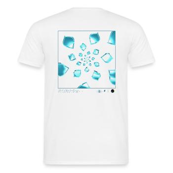 TSHIRT CLAIR - T-shirt homme - blanc - Dos - AI Model Male 178 dark (178cm)