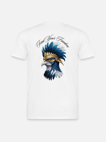 Find your Freedom - Männer T-Shirt - Weiß