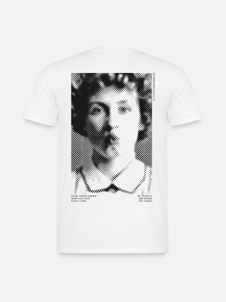 Vintage Girl № 3 by Clarissa Schwarz 2023 - Männer T-Shirt - Weiß