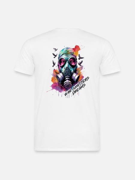 War Shatters Dreams, Peace Fosters Hope ! - Männer T-Shirt - Weiß