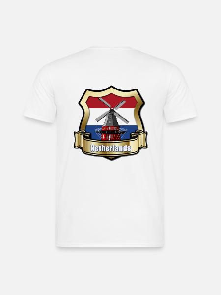 Netherlands - Men's T-Shirt - white