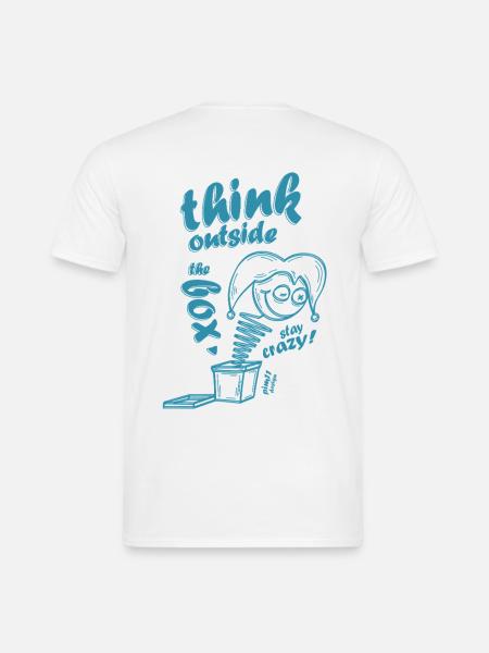 Think outside the box - Men's T-Shirt - white