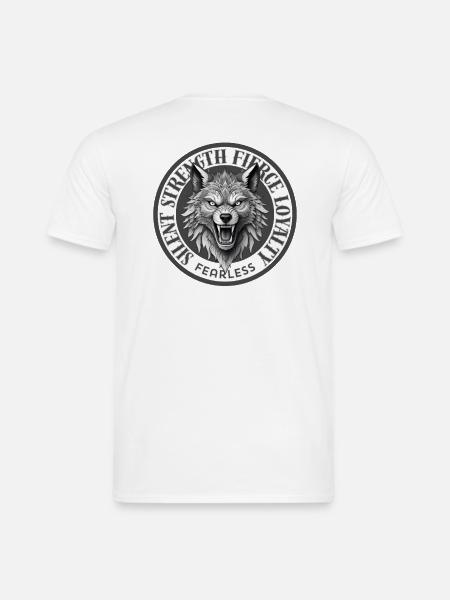 Silent Strength - Men's T-Shirt - white