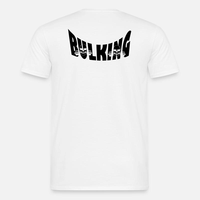 Sperriges Heben - Männer T-Shirt - Weiß