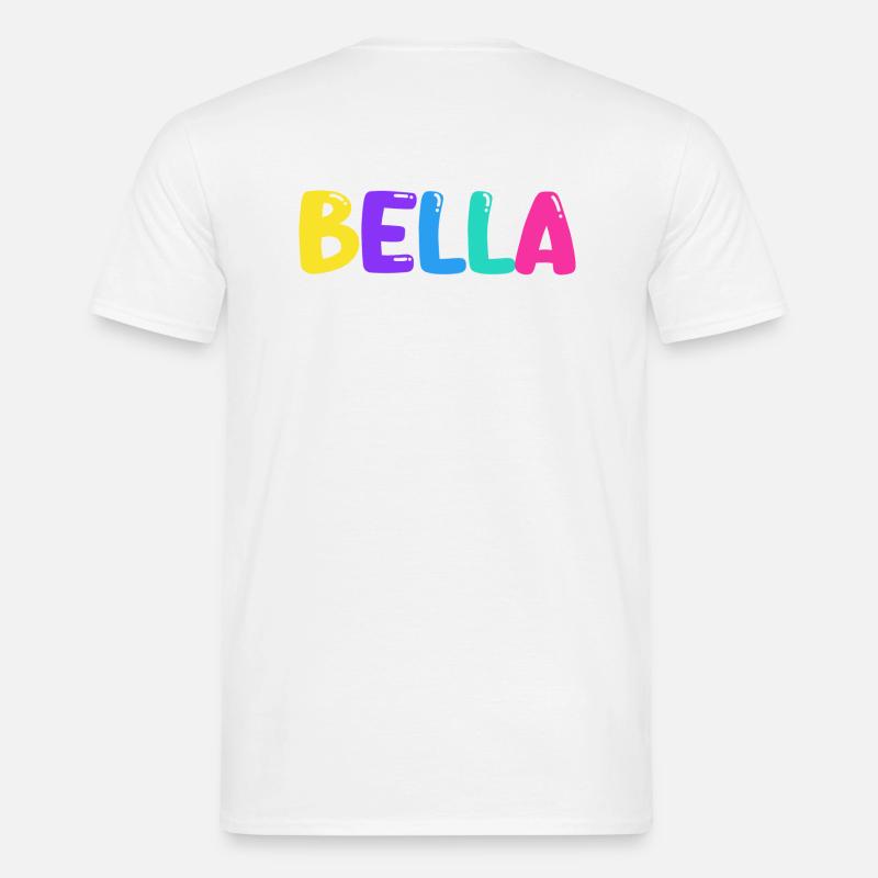 Name - Bella - Männer T-Shirt - Weiß