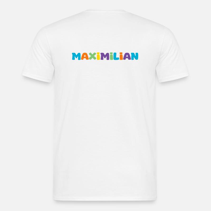 Name - Maximilian - Männer T-Shirt - Weiß