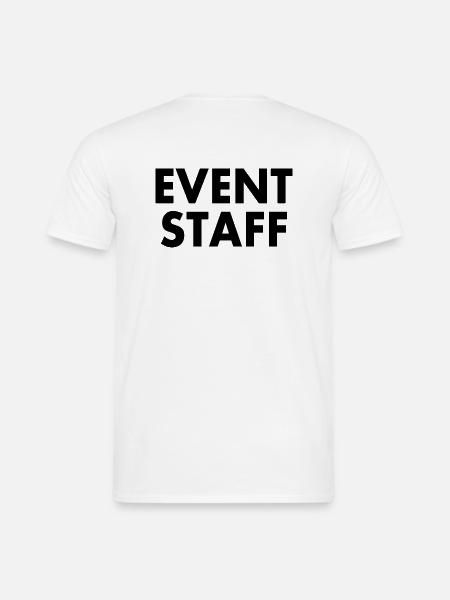 Event staff - Männer T-Shirt - Weiß