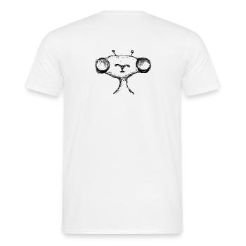 Étranger - T-shirt homme - blanc - Dos - AI Model Male 178 dark (178cm)