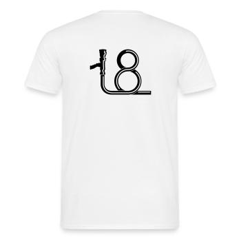 lance_18_b1 - T-shirt homme - blanc - Dos - AI Model Male 178 dark (178cm)