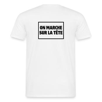 farmer, agriculture, peasant farmer - Men's T-Shirt - white - Back - AI Model Male 178 dark (178cm)