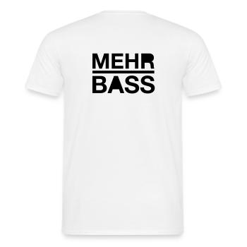 Plus basse - T-shirt homme - blanc - Dos - AI Model Male 178 dark (178cm)