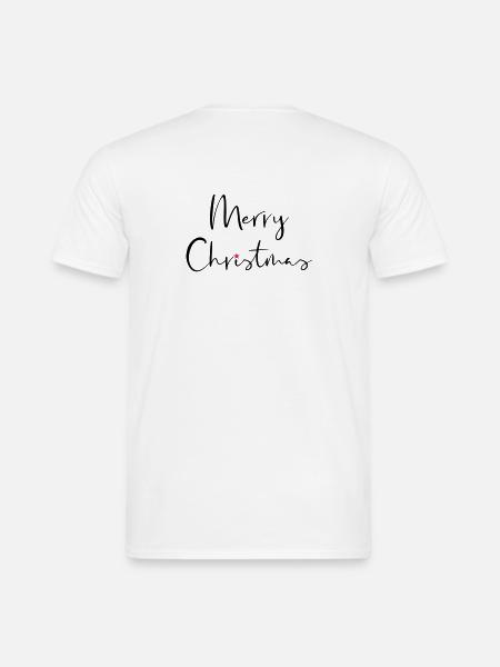 God julestjernegave jul - T-shirt herr - vit