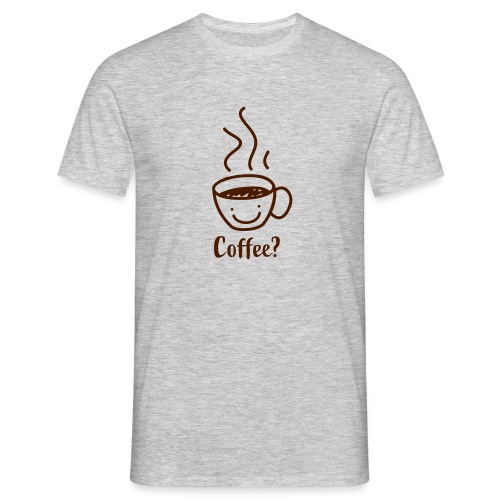 coffee - Mannen T-shirt