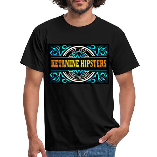 Black Vintage - KETAMINE HIPSTERS Apparel - Men's T-Shirt