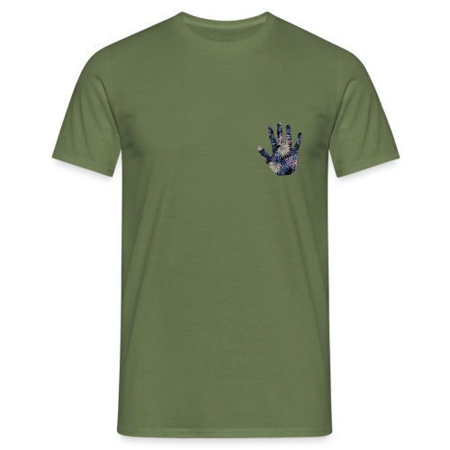 Exotic Flower Hand - Herre-T-shirt