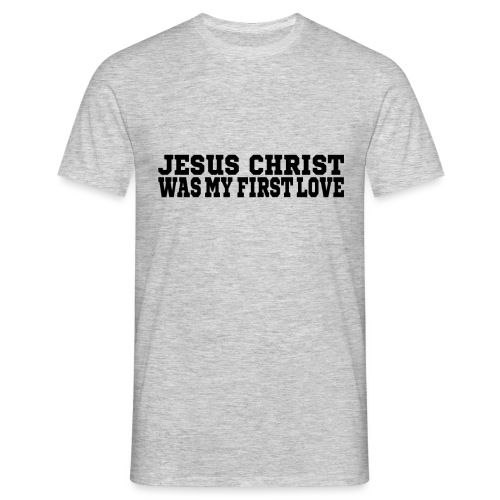Jesus Christus Lieben - Männer T-Shirt