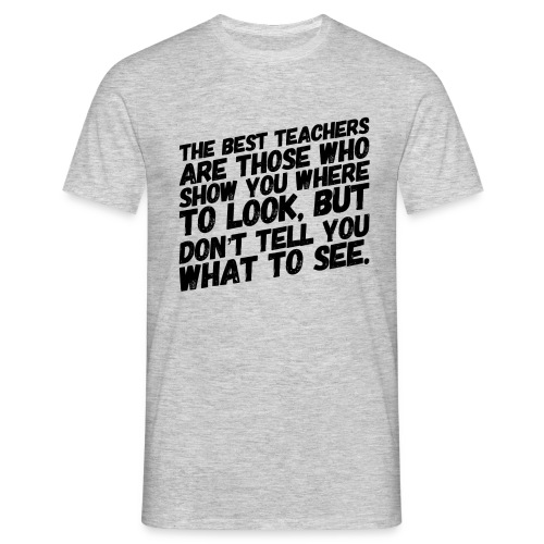 The best teachers - T-shirt herr