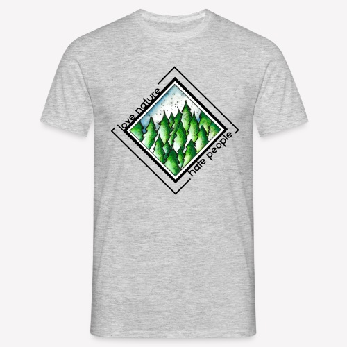 Love Nature - Männer T-Shirt