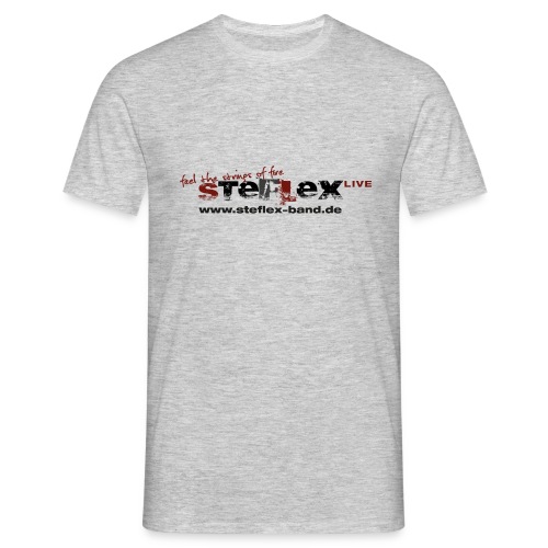 STEFLEX LOGO 4c full www - Männer T-Shirt