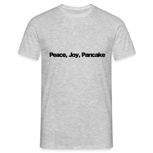 peace joy pankake black 2020 - Männer T-Shirt