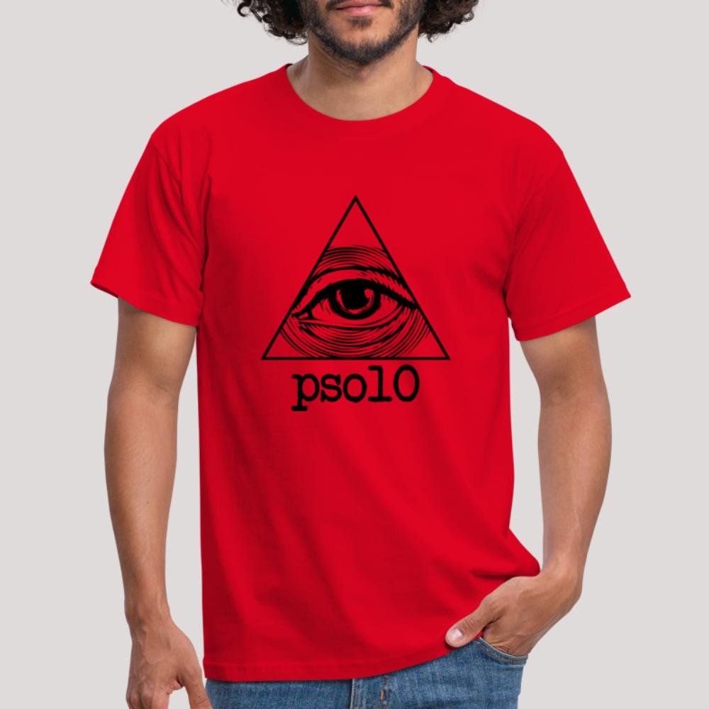 pso10 - Männer T-Shirt Rot