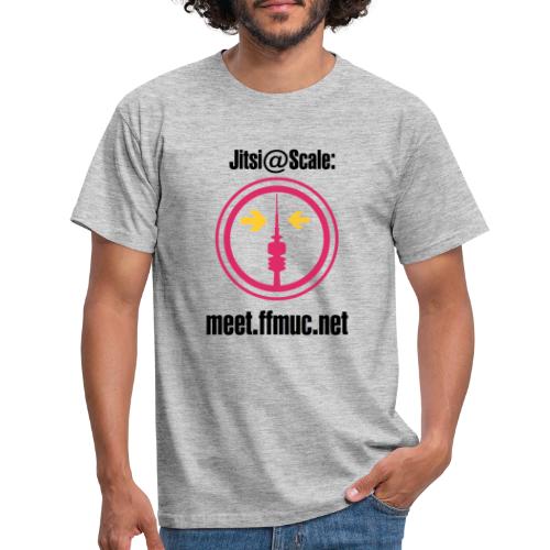 Freifunk Jitsi-Meet - Männer T-Shirt
