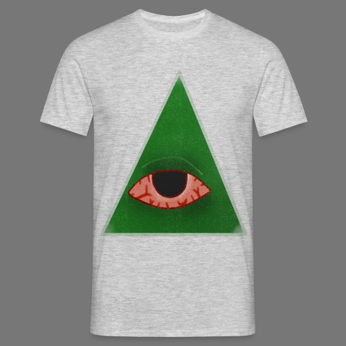 illuminati eye - Camiseta hombre